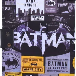 nizam handiicraft Batman Printed Diary Notebook With Lock Clasp For Gift/Office A5 Diary 200 200 Pages image 4