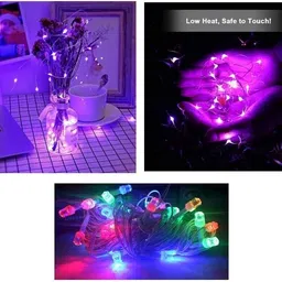 nirvair 36 LEDs 13 m Multicolor Steady Strip Rice Lights-picture-27