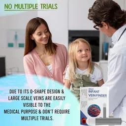 qlerix LED Vein Finder Vein Dectector & Locator Device for Infant Torch Smart Light Torch image 5