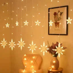 the purple tree Fellida White and Yellow 2.5 Meter LED String Light image 1