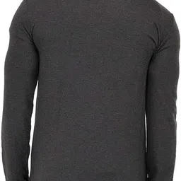 trendolo Men Kimono Style Full Sleeve Grey Shrug image 2