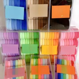 elecsera Cute Elastic Hair Ties, Suitable For Party Holiday Hair Styling For Girls Rubber Band-picture-15