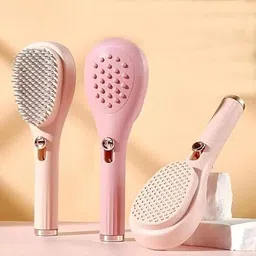 New Small Size Self Cleaning Hairbrush-image-3