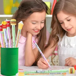 uniqueation Pack of 3 Pcs Fast food Lead pencils for kids Pencil image 2