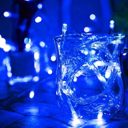medecor 20 LEDs 4.99 m Multicolor Steady String Rice Lights image 2