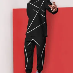 tripr Printed Men Track Suit image 3