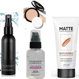 swenky Best facemakeupcombo fixer foundation primer compact-picture-37