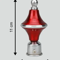 gmi Red Rod Rail Bracket, Curtain Rods, Curtain Rings, Curtain Hooks, Curtain Knobs Metal image 4