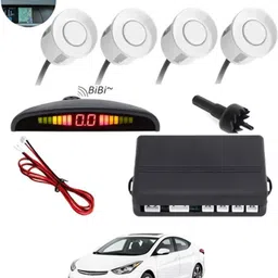 autofetch Universal 4 White Reverse Parking Sensor-AF25N270 Universal 4 White Reverse Parking Sensor-AF25N270 Parking Sensor-picture-10