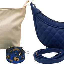 dakota Blue, Beige Women Sling Bag Genuine Leather Stylish Moon Bag for Women – Compact & Trendy-picture-27