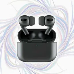 techio AirPods Pro TWS Black Heavy Feel_33 Bluetooth Headset image 5