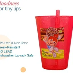 covilta Kids Plastic Sipper Cup with Lid - 4 image 2