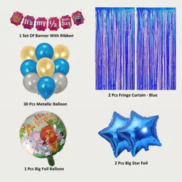 agk its my half birthday banner Decorations Set, Naming Ceremony, 6 Month Birthday image 2