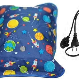 Electric PVC Hot Water Bag with Pocket for Winters/Pain Relief & Heat Therapy Electrical 1 L Hot Water Bag-image-34