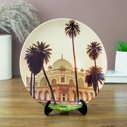 Multicolour Ceramic Decorative Wall Plate by The Decor Mart image 1