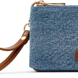 miraggio Women Casual Brown, Blue Artificial Leather Wallet-picture-14