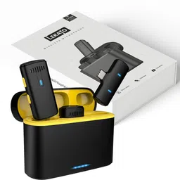 lekato LWM03 Wireless Mic with Noise Cancellation for Type C Smartphones Microphone-picture-21