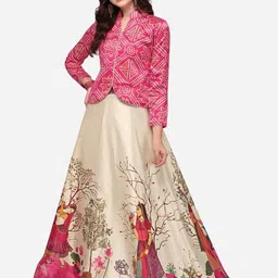 kahiraa wholetex Digital Print Semi Stitched Lehenga & Crop Top-picture-16