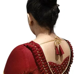 ismat beauty fashion Round Neck Women Blouse-picture-11