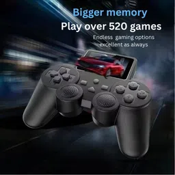 Grousale S10 Retro Gamepad Console with 520 Games, HDMI TV Output, 2-Player Support Gamepad image 3