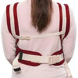 little bee New Born Baby Sitting Carrier Bag with Front & Back Carry Baby Carrier Baby Carrier image 3