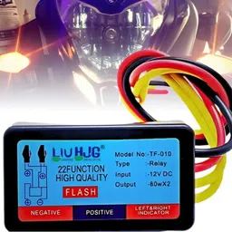 acube mart Front, Rear, Side LED Indicator Light for Universal For Bike Universal For Bike-picture-39