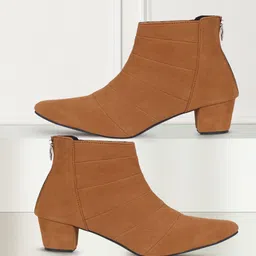 flexifeet Stylish casual women heeled boots Boots For Women-picture-20