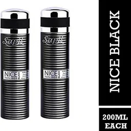 Nice Feelings Black Perfumed Deodorant (Imported From U.A.E) Deodorant Spray - For Men-image-3