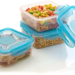 kubava Lunch Box for Office 3 Container 400ml Each / Salad Diet Box / Lunch Box 3 Containers Lunch Box image 5