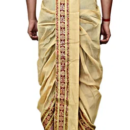 AMIT ONLINE Stylish Solid Men Dhoti image 2