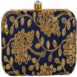 d'vine luxe Casual Blue Clutch-picture-25