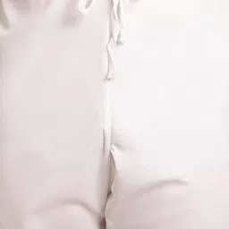 Anouk Ethnic Motifs Embroidered Band Collar Pure Cotton Regular Kurta with Churidar image 3