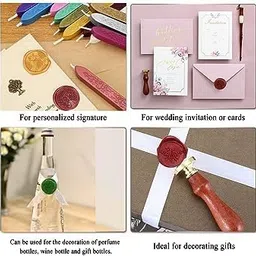 GOODIEBOX Tree of Life Classic Wax Seal Stamp Set - Vintage Wax Stamps - Retro Seal Stamps - Maker Gift Box Set (Tree of Life) image 4