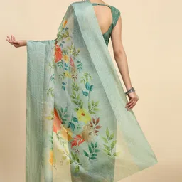 RACHNA Floral Printed Mangalagiri Saree image 3