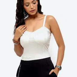 Baawri Shoulder Straps Regular Fitted Top-picture-10