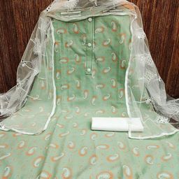 Panzora Paisley Printed Unstitched Dress Material-picture-15
