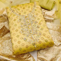 KIMISHA Printed Unstitched Dress Material image 2