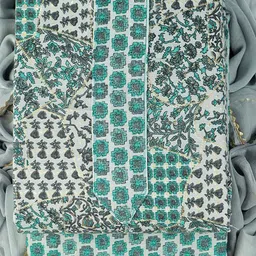 Sun Fashion And Lifestyle Printed Unstitched Dress Material image 2