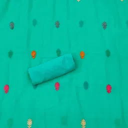 KALINI Ethnic Motifs Embroidered Unstitched Dress Material image 2