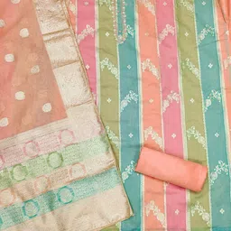 KALINI Unstitched Dress Material image 5