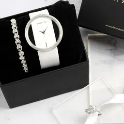 JOKER & WITCH Women Clairey Love Triangle Watch Gift Set JWLT585-picture-26