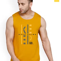 SLOWLORIS Pack Of 2 Typography Printed Cotton Vests-picture-14