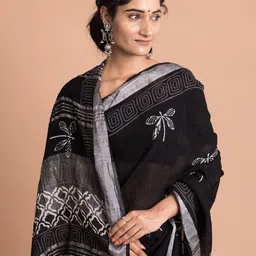 Kishori Sarees Ethnic Motifs Printed Saree image 4