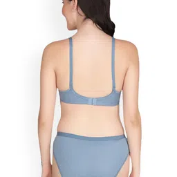 Designer Bugs Pack Of 3 Lightly Padded Bra & Mid-Rise Briefs image 3