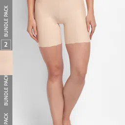 NOIRA Women Pack Of 2 Seamless Boy Shorts Briefs 6035_SS_NO-Beige-picture-32