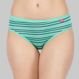 Dollar Missy Pack of 2 Women Striped Inner Elasticated Hipster Panty MMBB-131T-R3-LY3-PO2 image 2