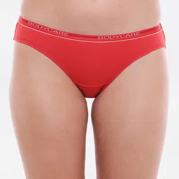 Bodycare Women Pack Of 3 Assorted Cotton Hipster Briefs image 2