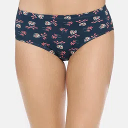 RedRose Women Plus Size Pack Of 3 Printed Hipster Briefs Decorative Multi image 2