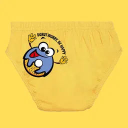 NUSYL Boys Pack of 4 Printed Anti-Bacterial Pure Cotton Basic Briefs NUBCBRFPO4.0015 image 3