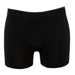 Trendyol Men Pack Of 3 Black Solid Boxer Briefs image 4